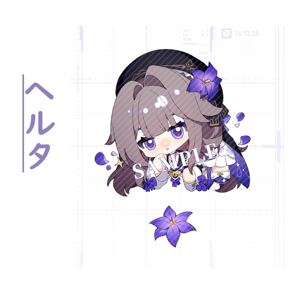 【スターレイル同人】計30種 アクリルキーホルダー(追加新6キャラ)