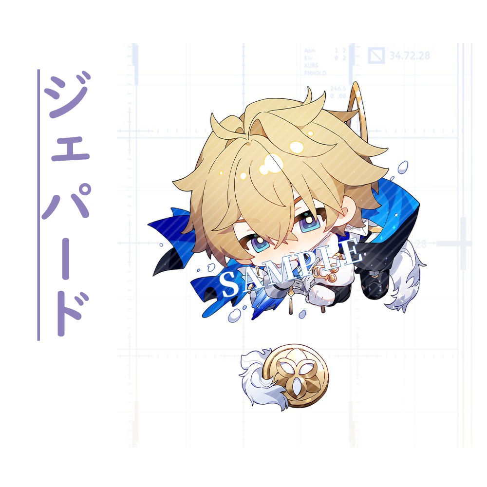 【スターレイル同人】計30種 アクリルキーホルダー(追加新6キャラ)