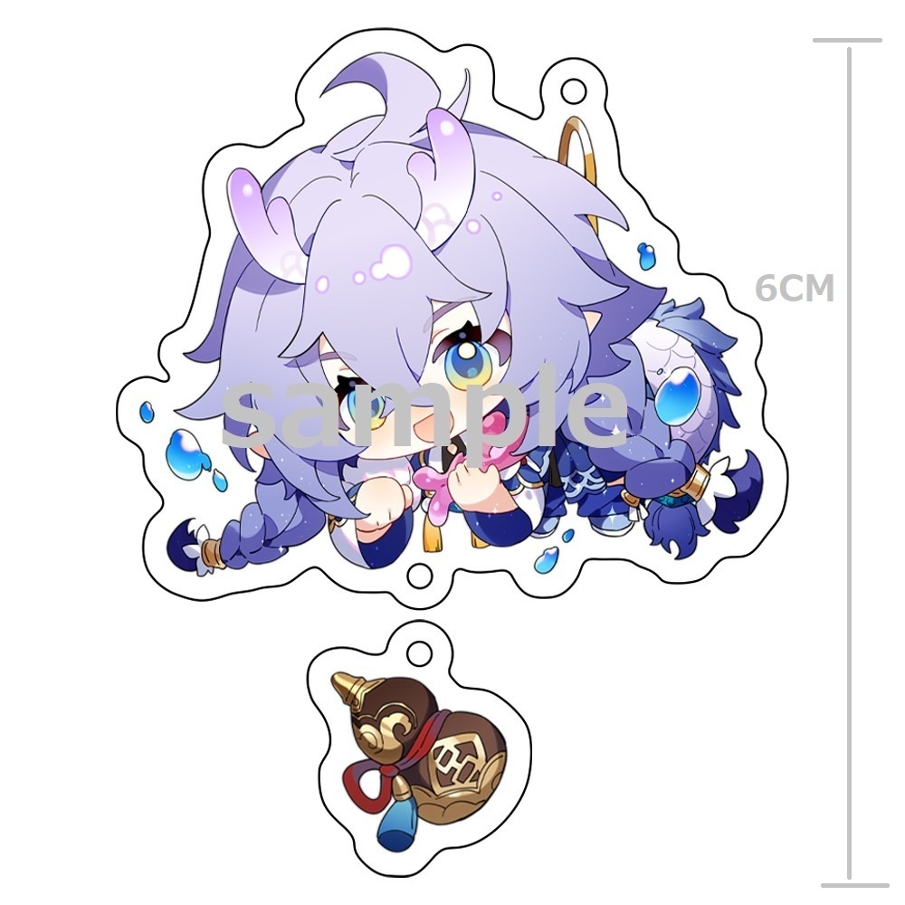 【スターレイル同人】計30種 アクリルキーホルダー(追加新6キャラ)