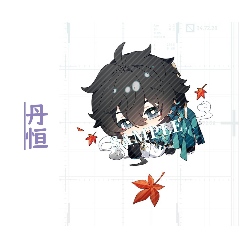 【スターレイル同人】計30種 アクリルキーホルダー(追加新6キャラ)