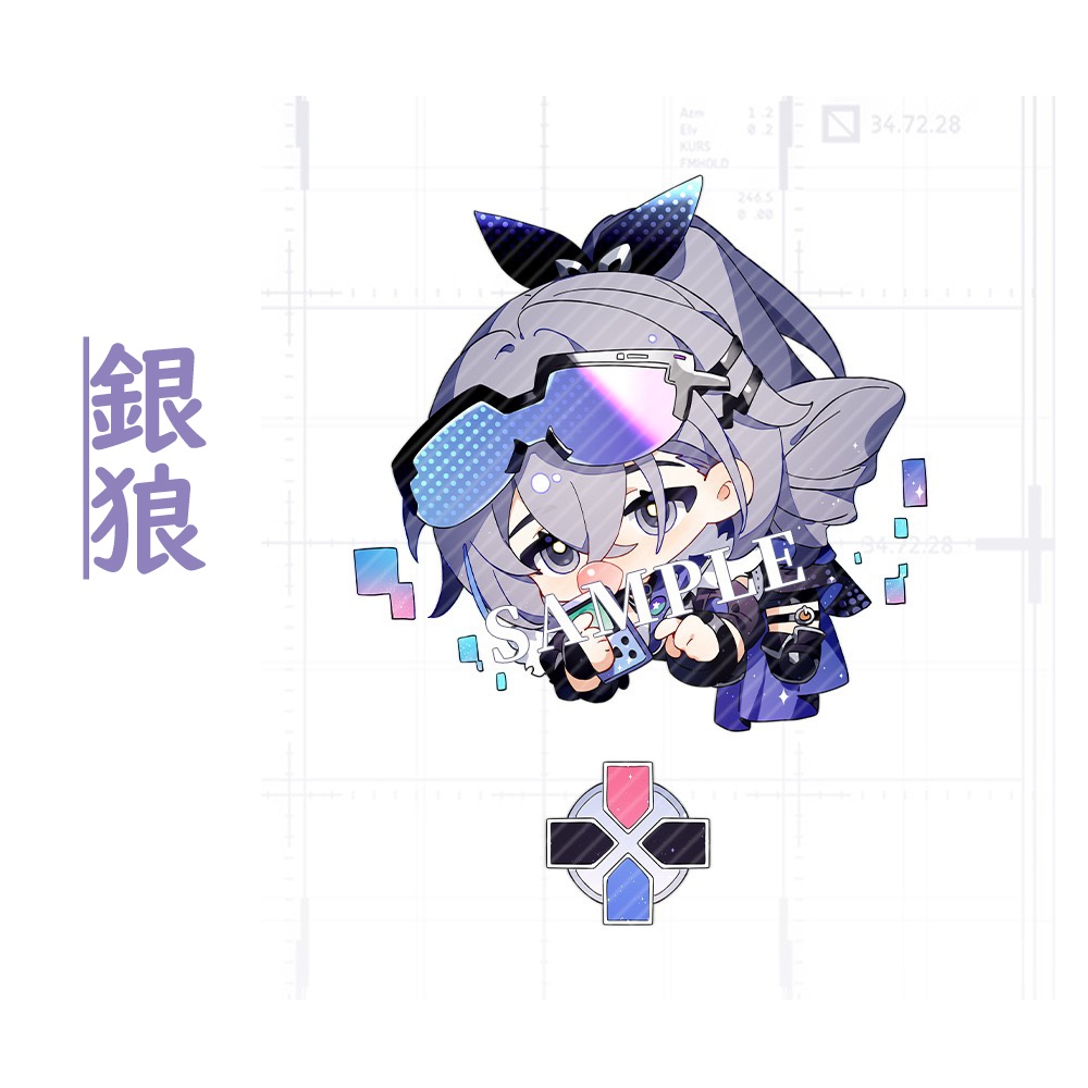 【スターレイル同人】計30種 アクリルキーホルダー(追加新6キャラ)