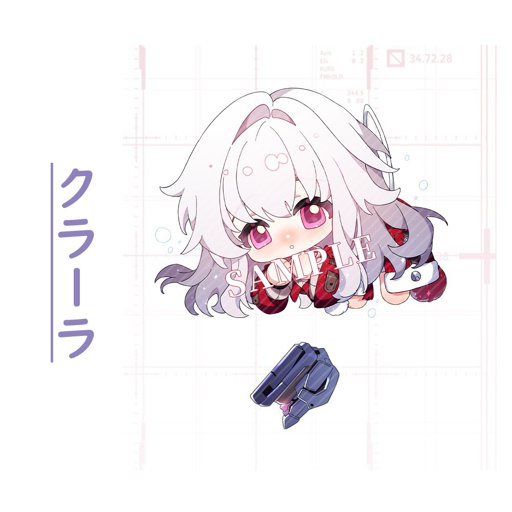 【スターレイル同人】計30種 アクリルキーホルダー(追加新6キャラ)