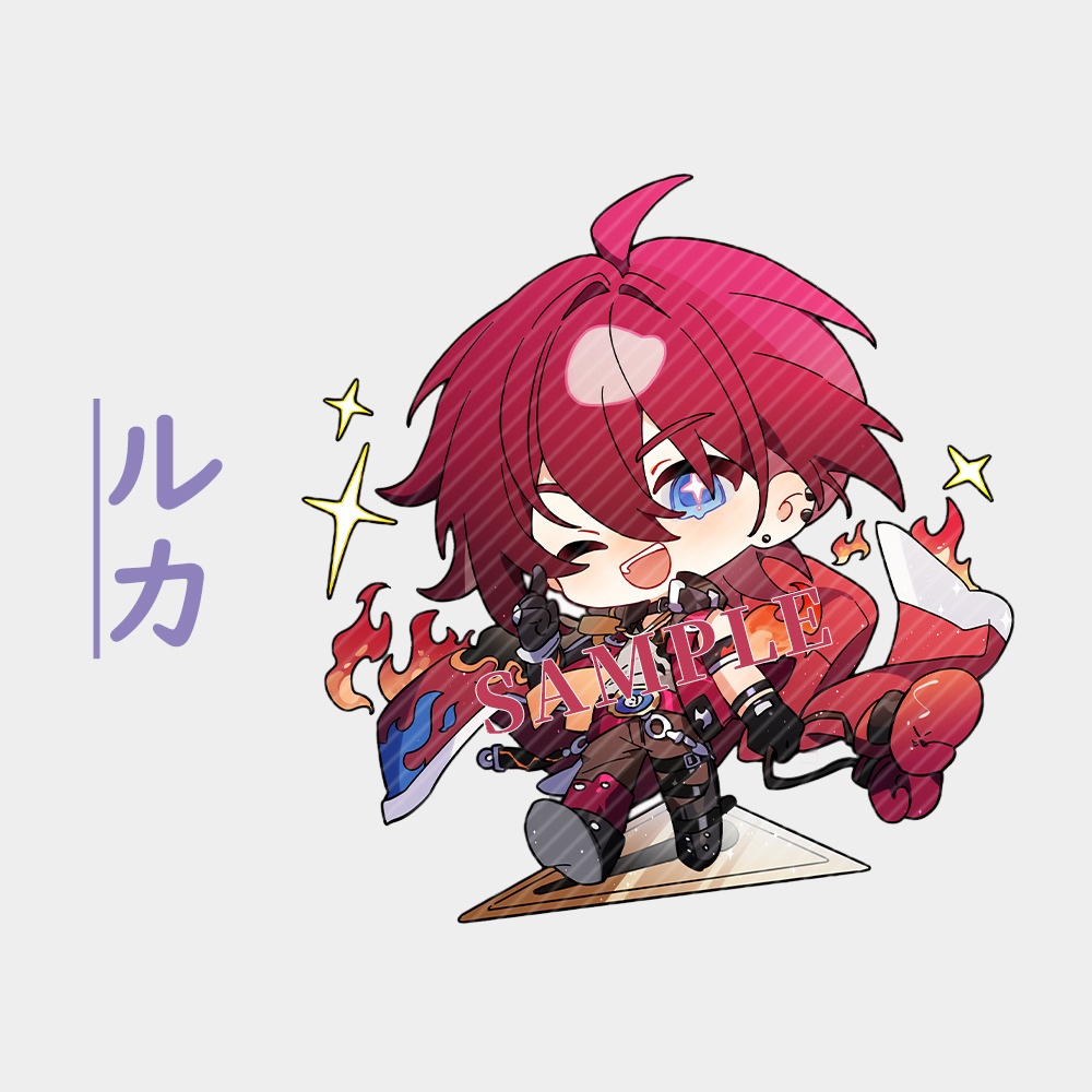 【スターレイル同人】計30種 アクリルキーホルダー シリーズⅡ