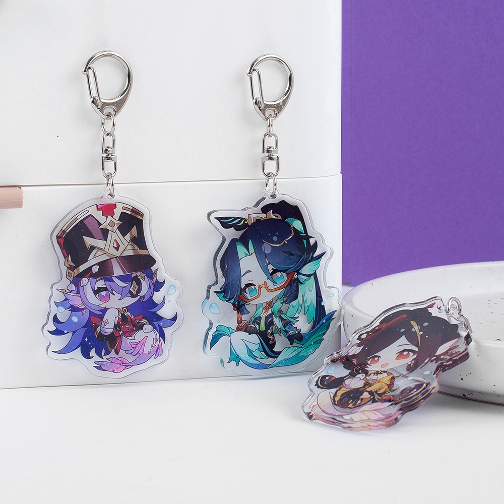 原神キャラクター アクリルキーホルダーセット 原神 原神フェスシリーズ チェキ＋アクリルキーホルダーセット