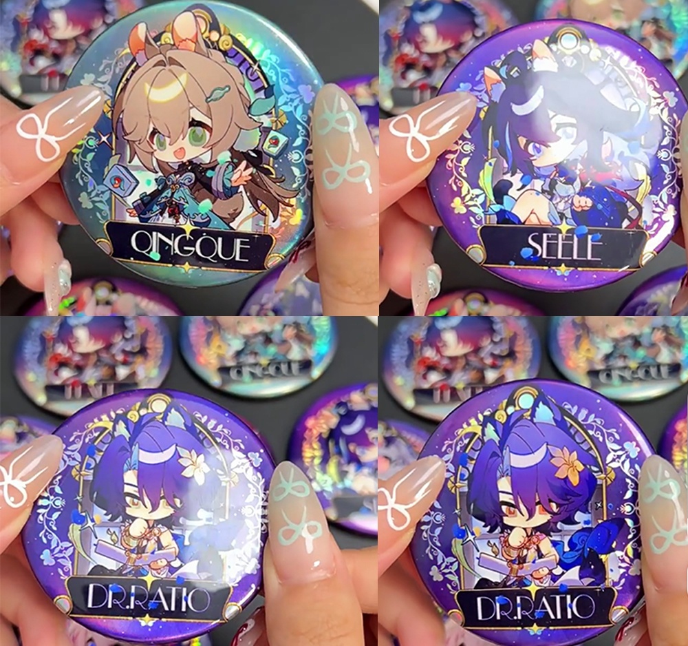 【スターレイル同人】計39種 変色 缶バッチ