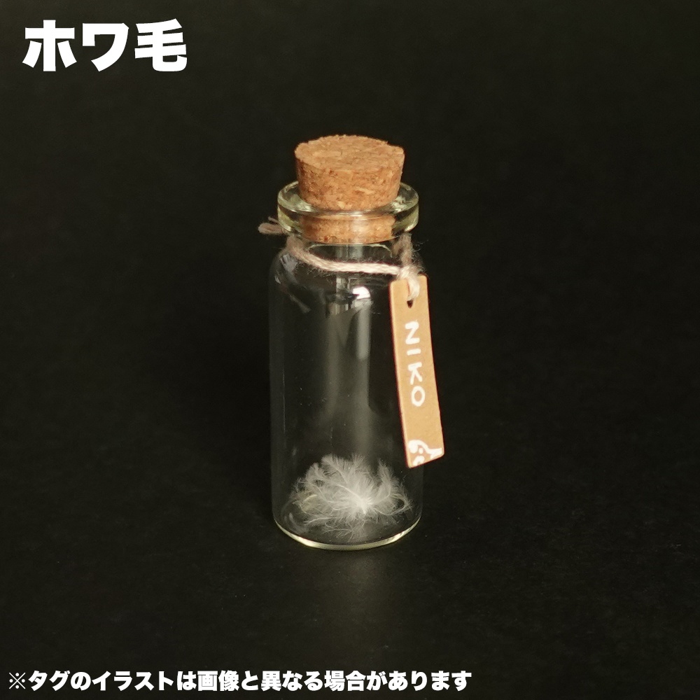 ニコの羽根-第二弾-「ホワ毛」/【当たり付き】「顔の羽」