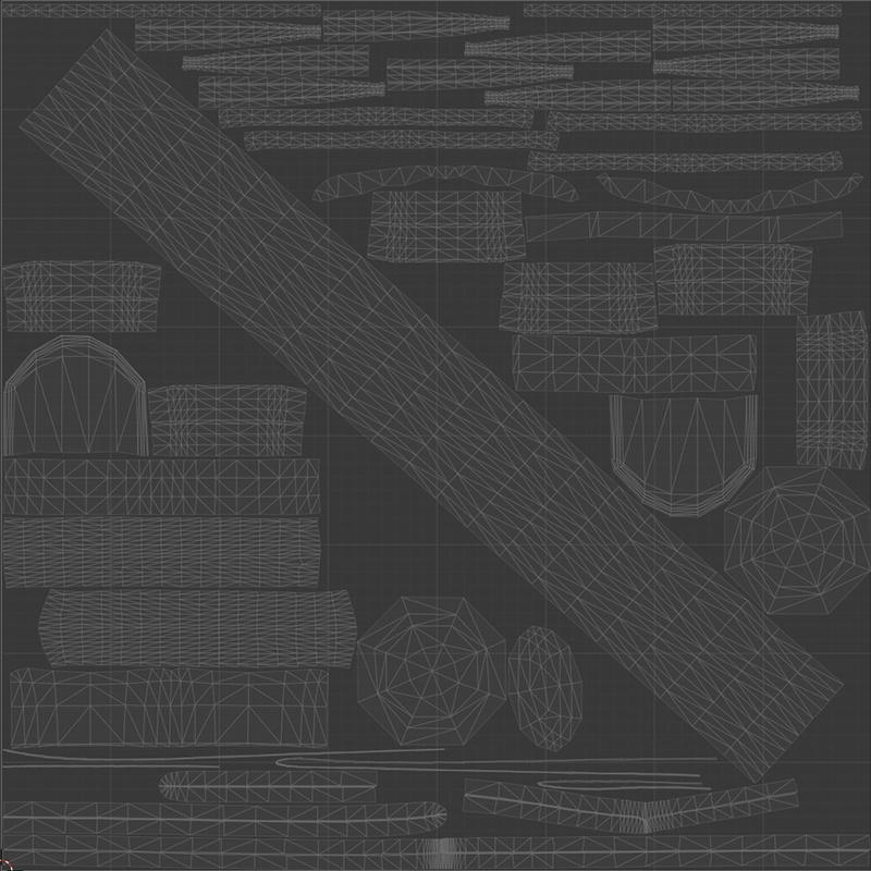 Katana001 Premium Japanese Sword Game-Ready PBR Model Low-poly 3D model
