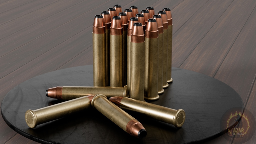 Professional Ammo Pack APX 26 (10 Types / PBR / Game-Ready) 弾薬パック