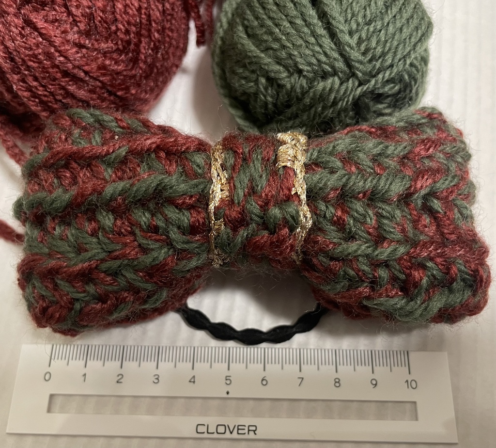 クリスマス風リボン