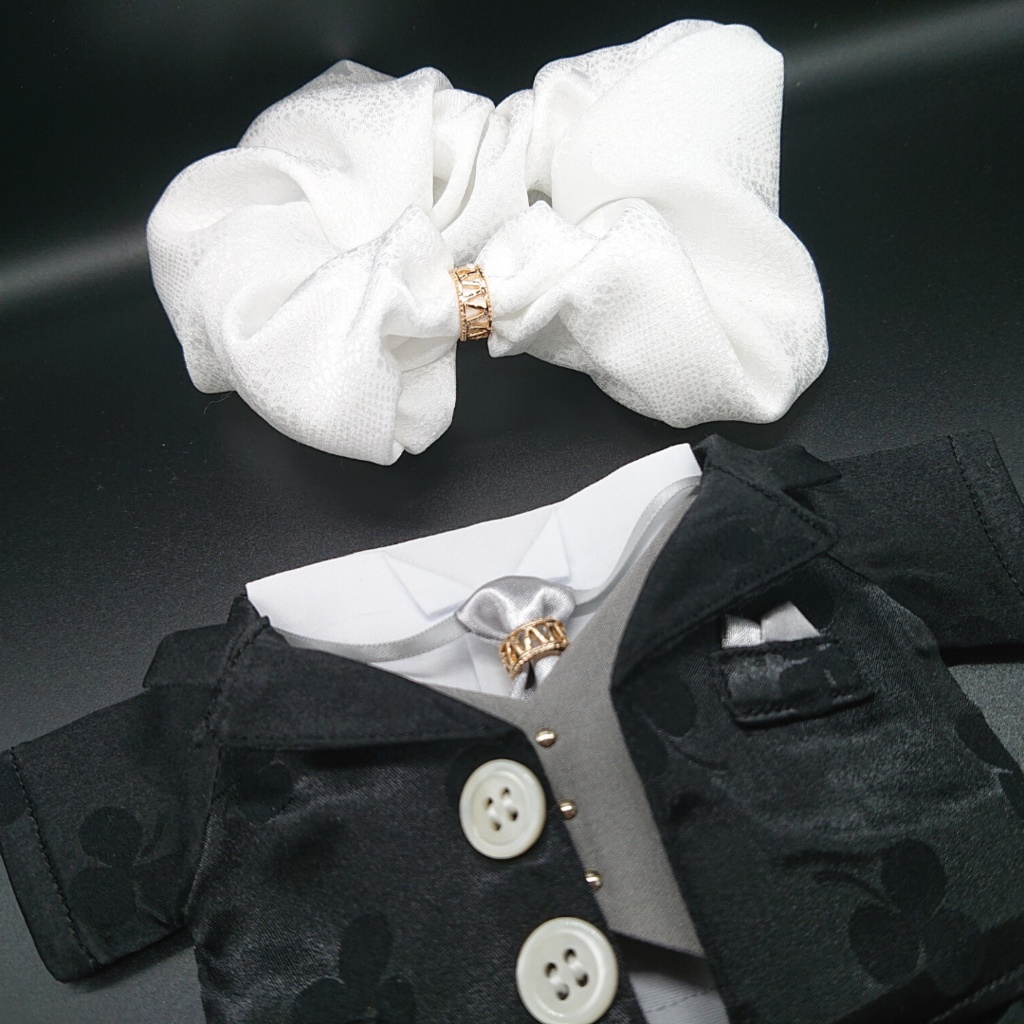 【9/25 21時~】ぬい服 タキシードセット