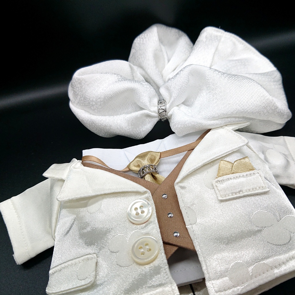 【9/25 21時~】ぬい服 タキシードセット