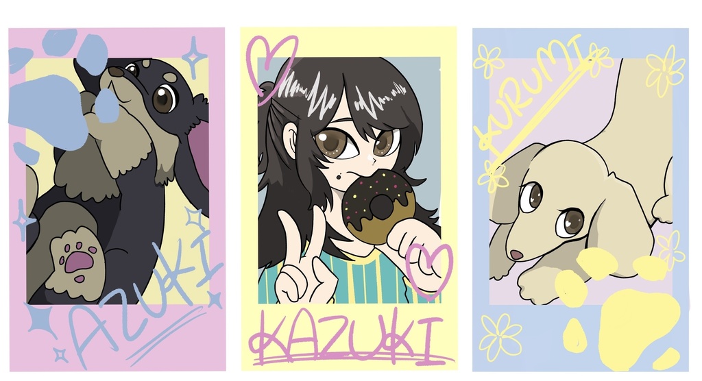 オリジナルチェキファイル🐶🍩
