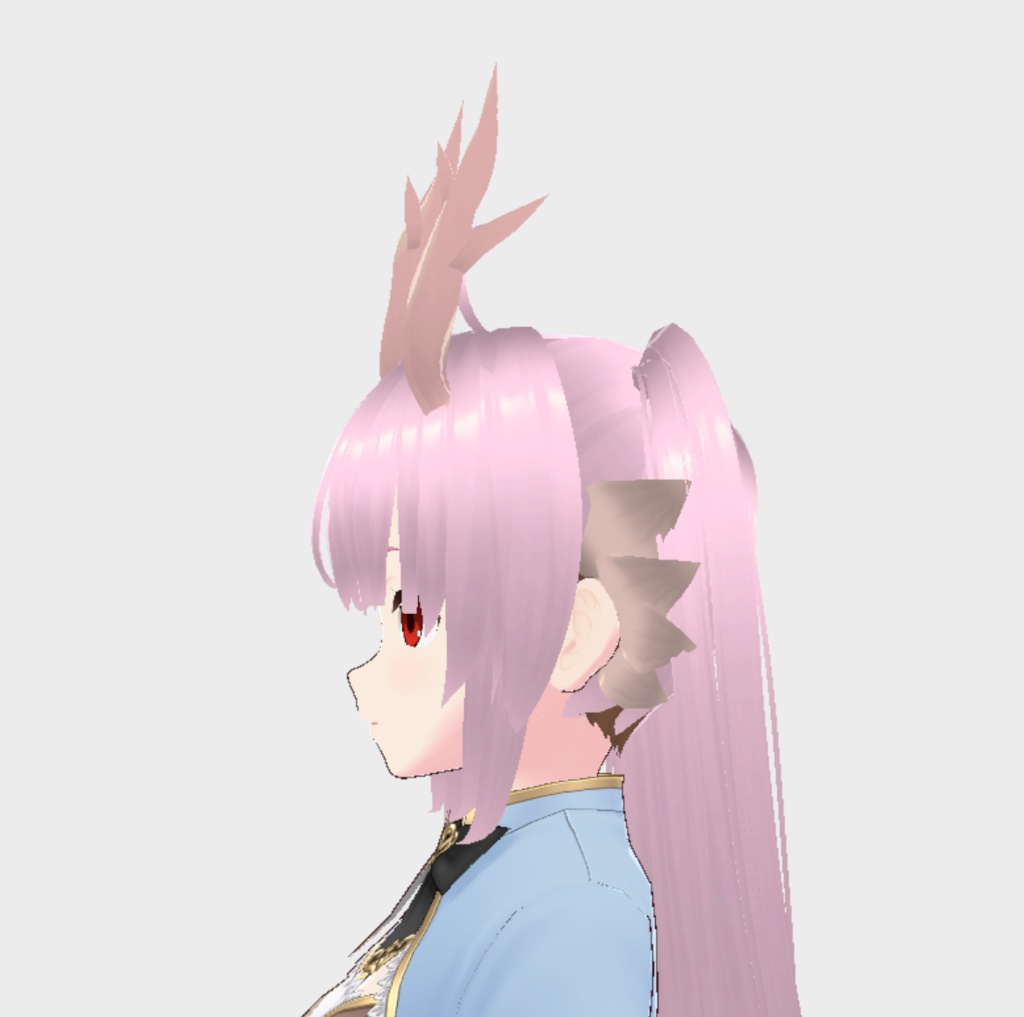 【VRoid】龍角頭飾/ 頭髮/竜の角 2024 新年 Chinese new year Lunar New Year