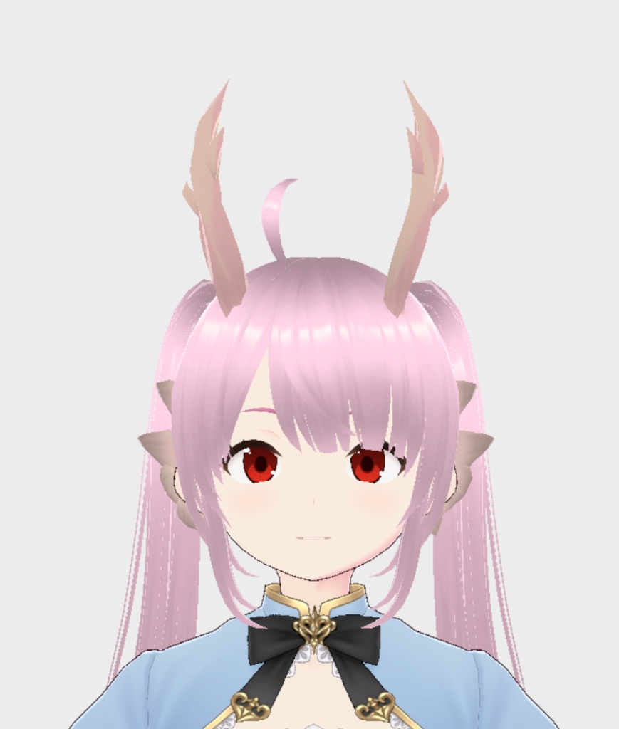 【VRoid】龍角頭飾/ 頭髮/竜の角 2024 新年 Chinese new year Lunar New Year