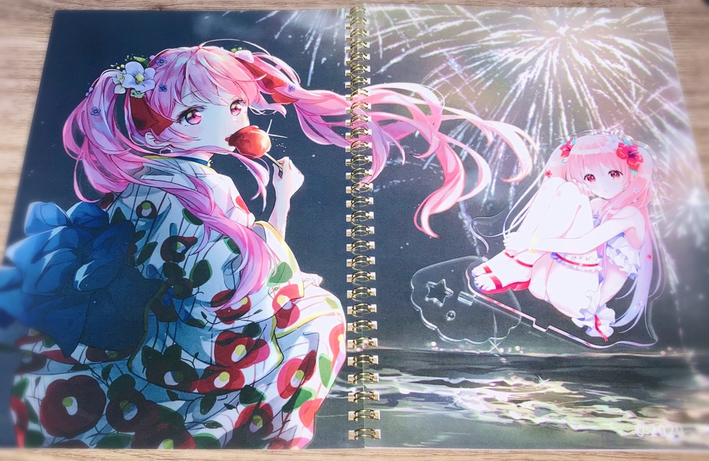 夏ころB4リングノート +アクリルスタンド おまけ付き【ころ調査隊】