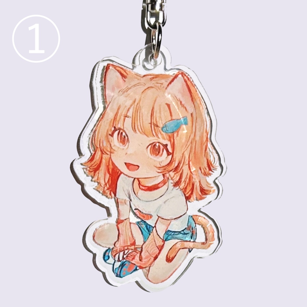 オリジナルアクリルキーホルダー 【全4種】