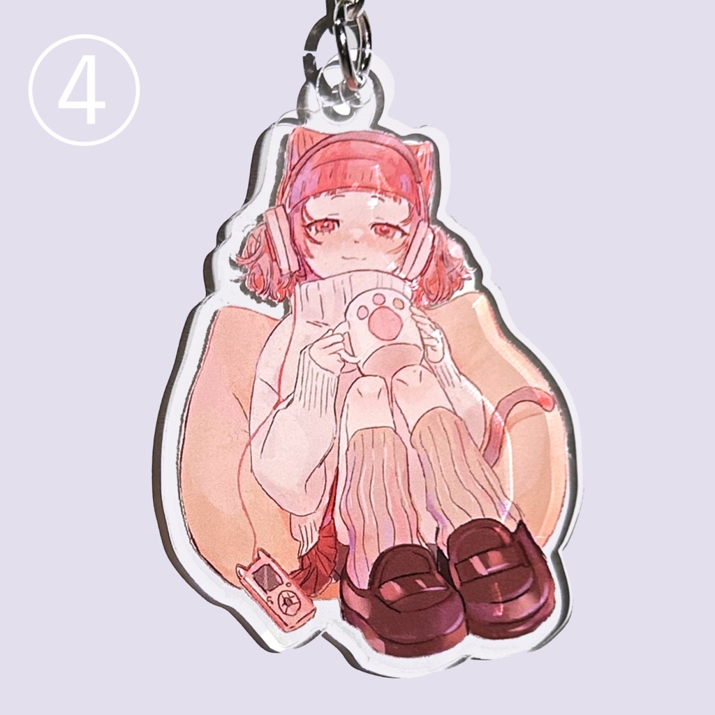 オリジナルアクリルキーホルダー 【全4種】