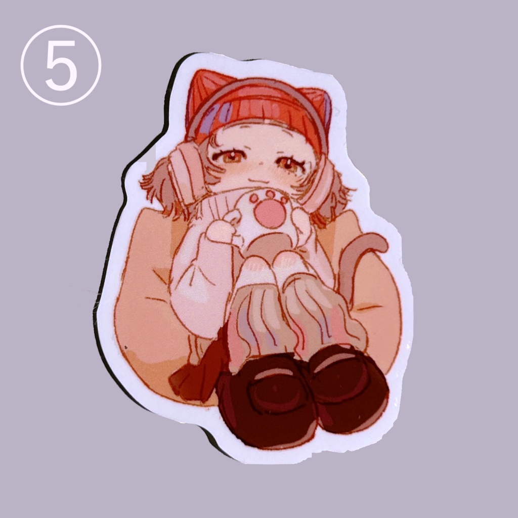 オリジナルステッカーセット 【全5種】