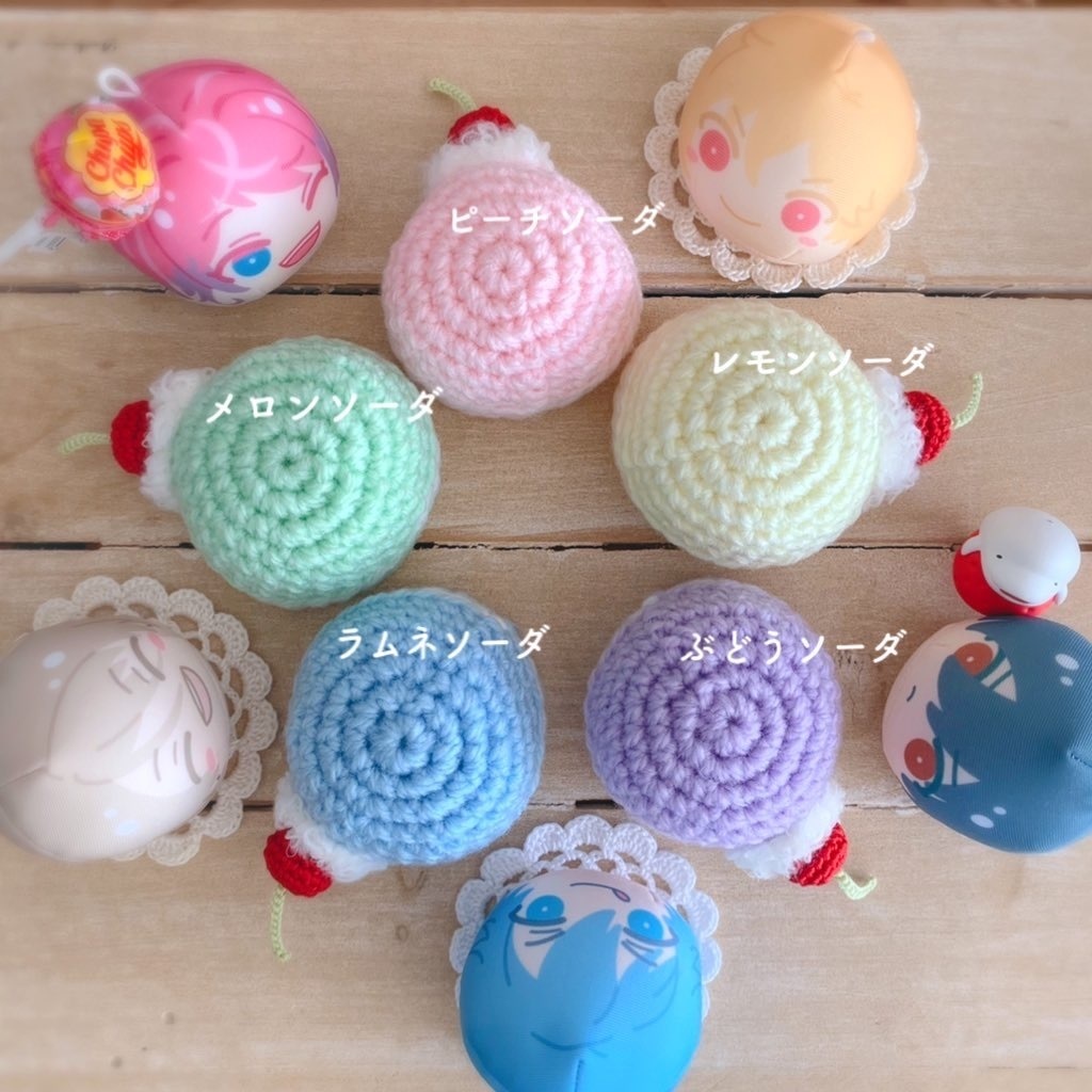 🍒 おまんじゅう着ぐるみ クリームソーダ🍒