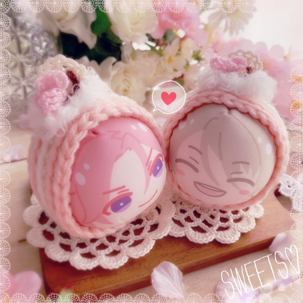 🌸おまんじゅう着ぐるみ 桜のロールケーキ🌸