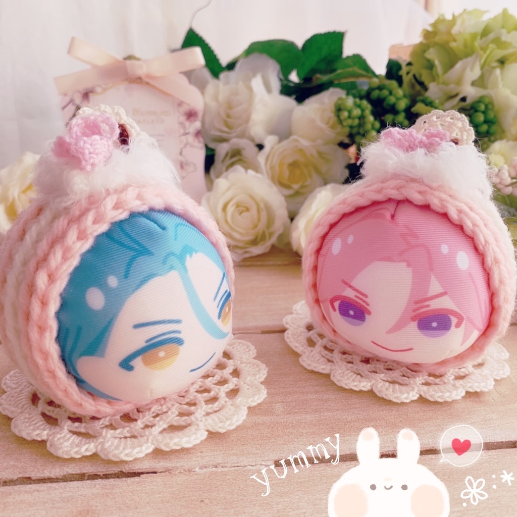 🌸おまんじゅう着ぐるみ 桜のロールケーキ🌸