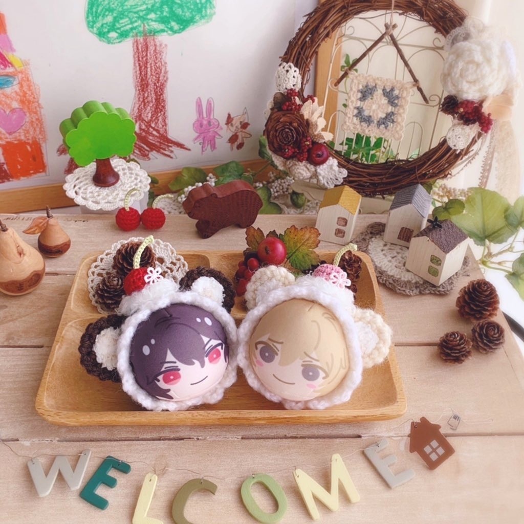 🐻🍒おまんじゅう着ぐるみ さくらんぼくまさん 🌿 ܸホワイトバニラ