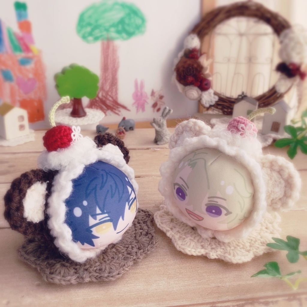 🐑💕ウールのドイリー