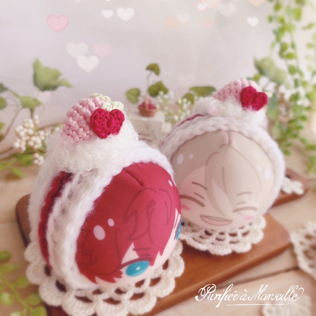 🍓💘 おまんじゅう着ぐるみ 初恋いちごのロールケーキ 💘🍓