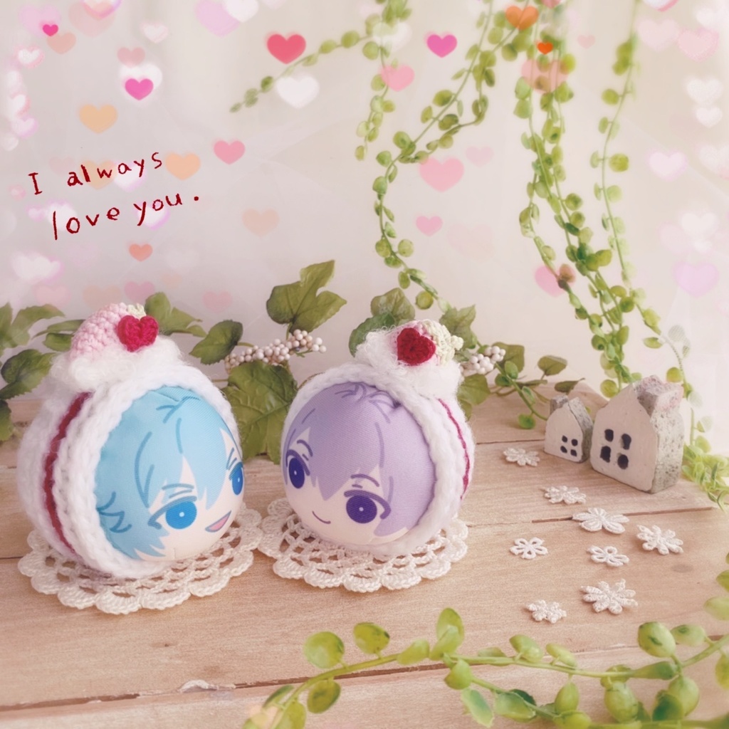 🍓💘 おまんじゅう着ぐるみ 初恋いちごのロールケーキ 💘🍓