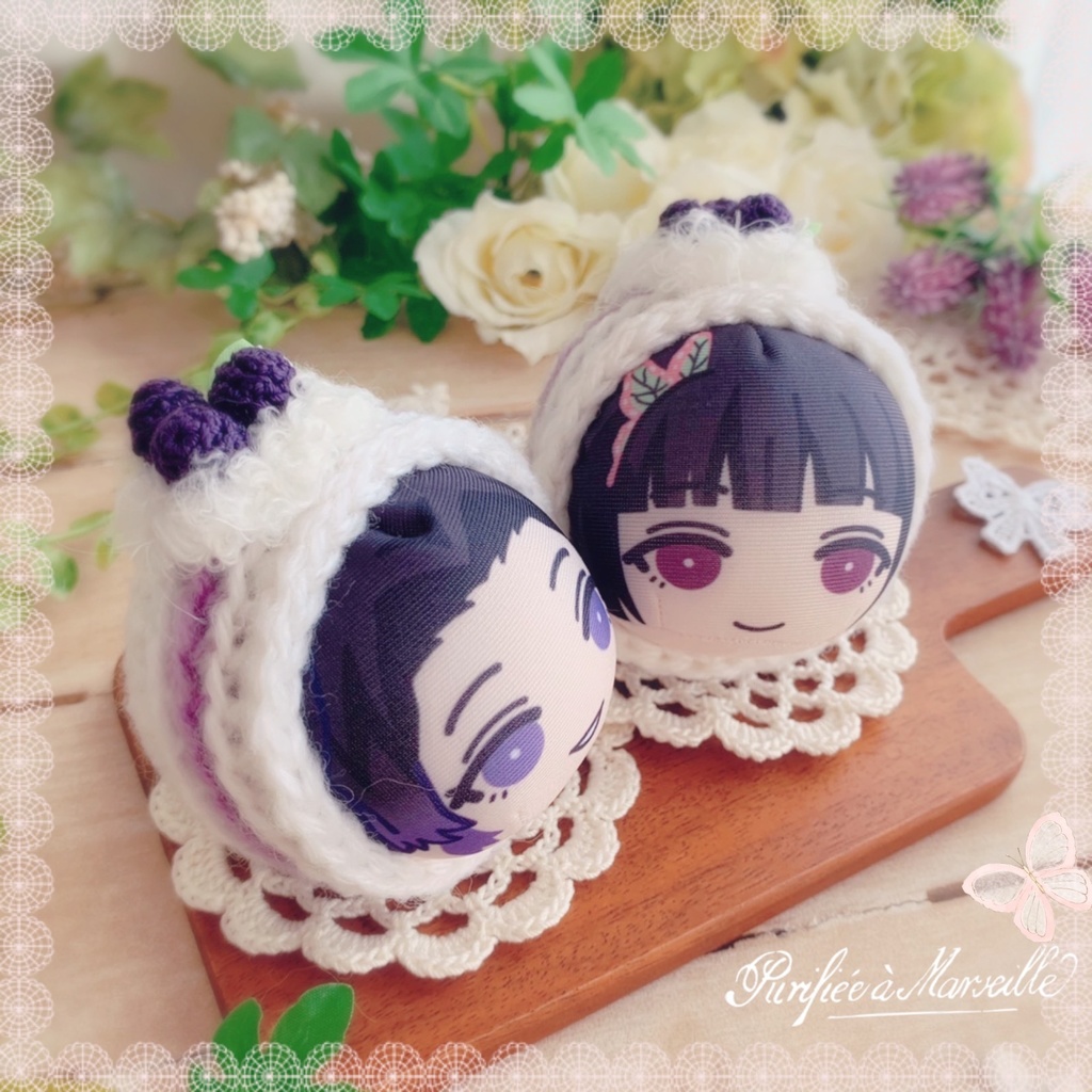 🍰💜 おまんじゅう着ぐるみ ブルーベリーのロールケーキ 💜🍰