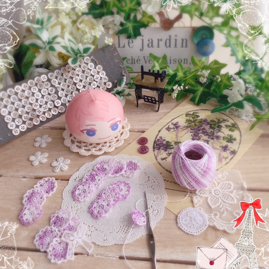 💜 おまんじゅう着ぐるみ すみれのロールケーキ 💜