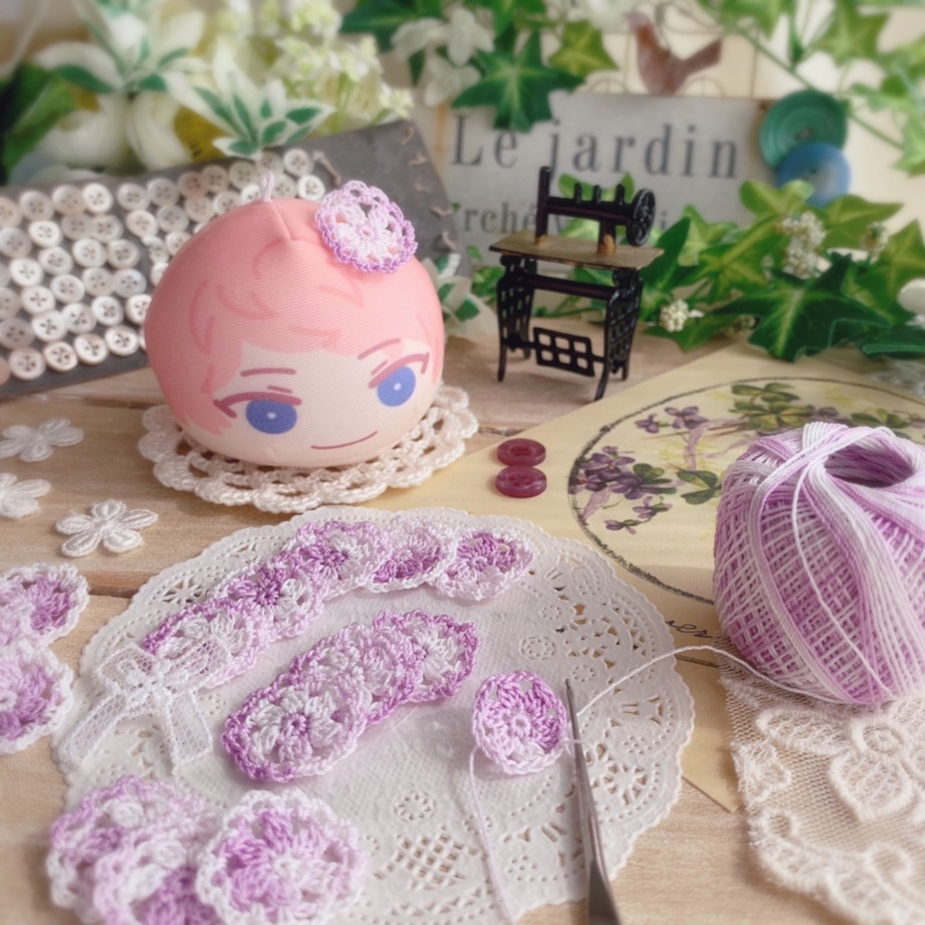 💜 おまんじゅう着ぐるみ すみれのロールケーキ 💜