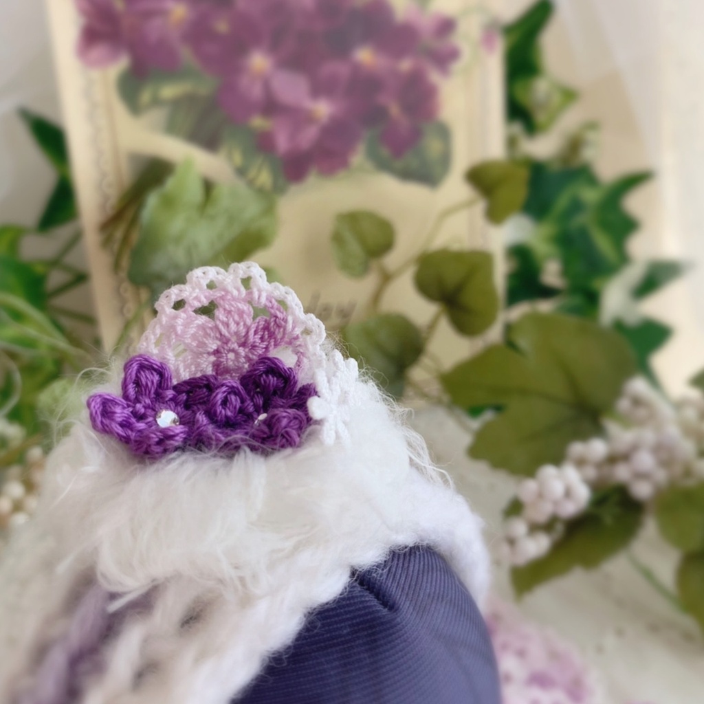 💜 おまんじゅう着ぐるみ すみれのロールケーキ 💜