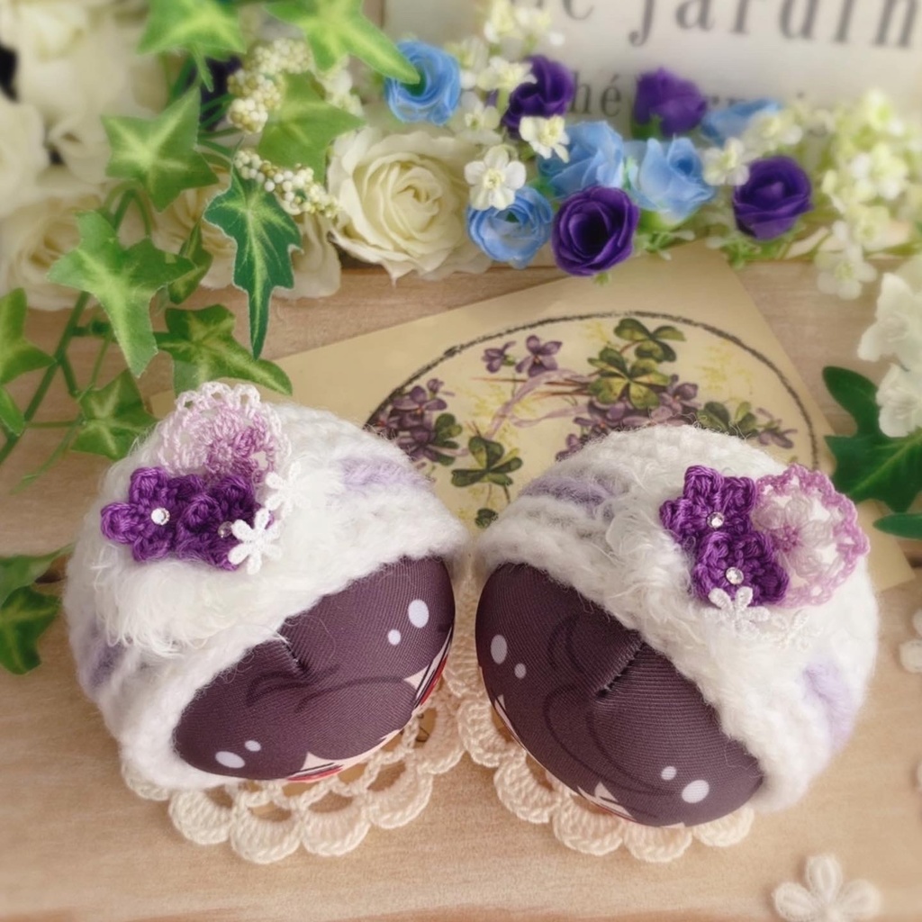 💜 おまんじゅう着ぐるみ すみれのロールケーキ 💜