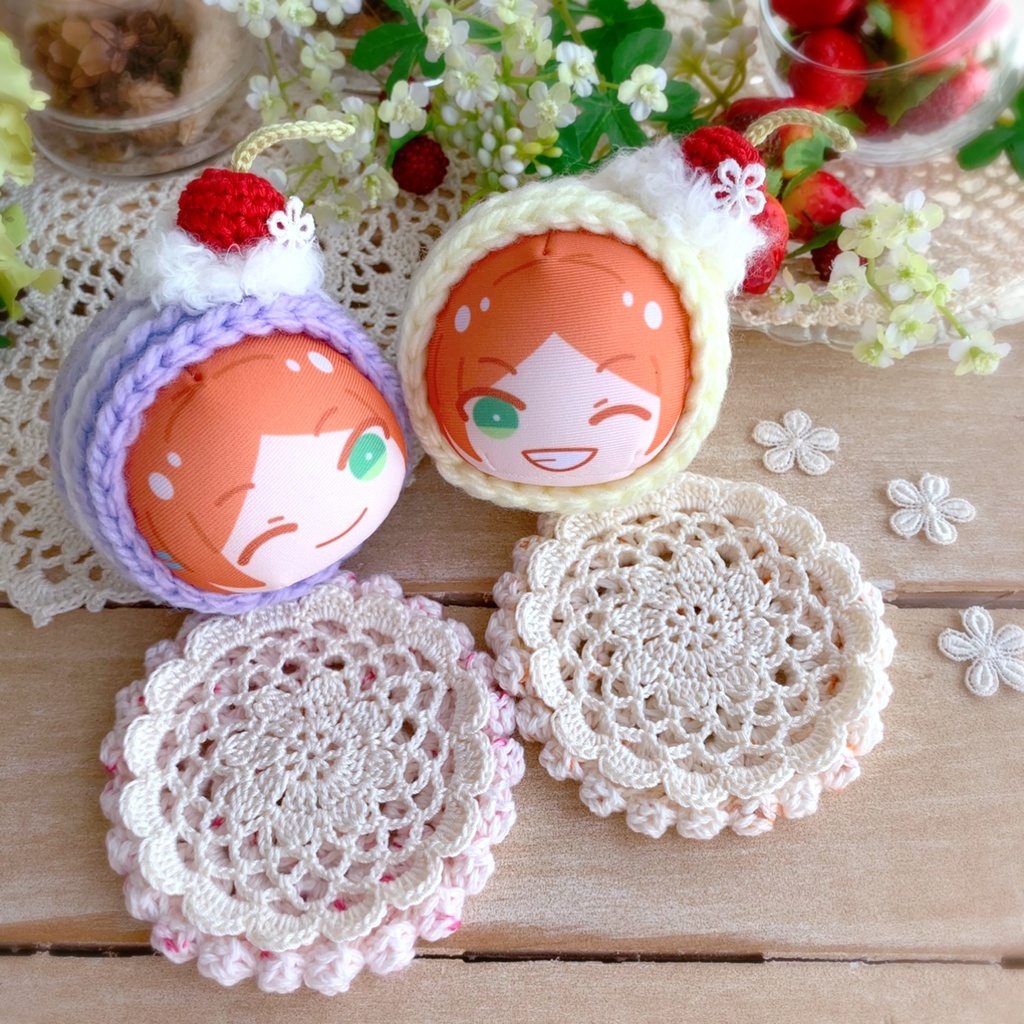 🍬ぽこぽこコットンのドイリー🍬