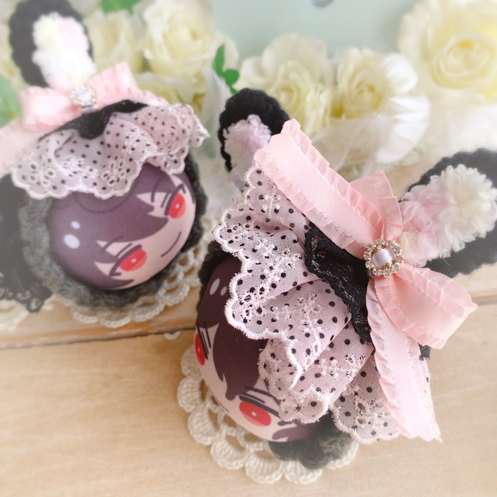 🎀 おまんじゅう着ぐるみ sweet veil bunny ~Black ver.~ 🎀
