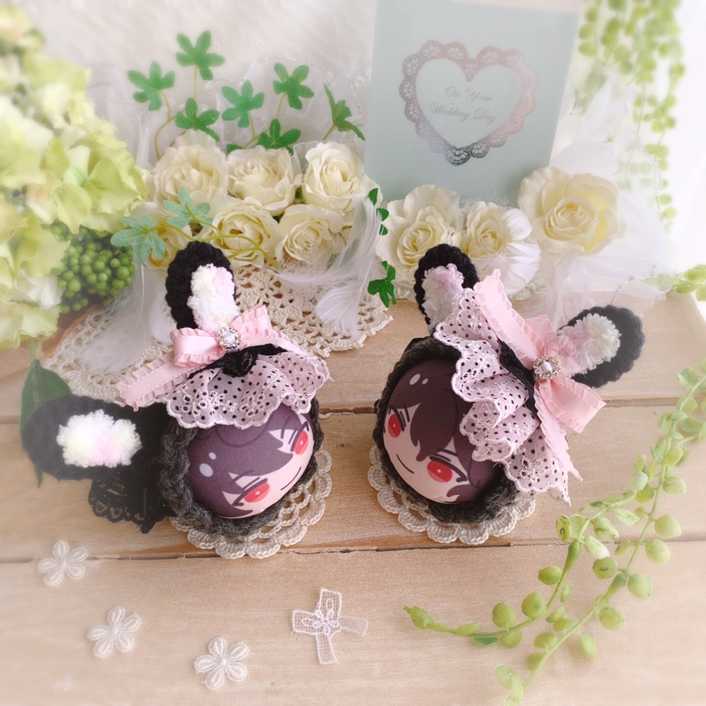 🎀 おまんじゅう着ぐるみ sweet veil bunny ~White ver.~ 🎀