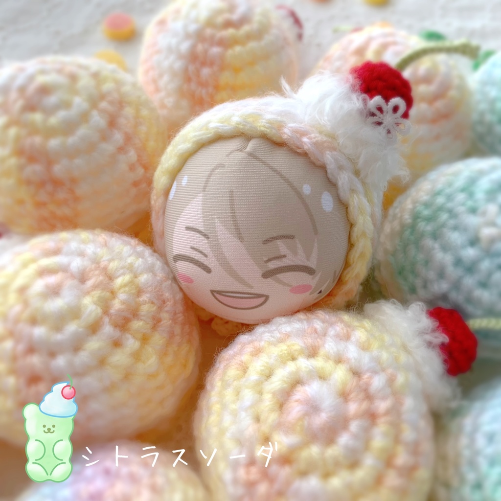 🍒  おまんじゅう着ぐるみ クリームソーダ 🍒