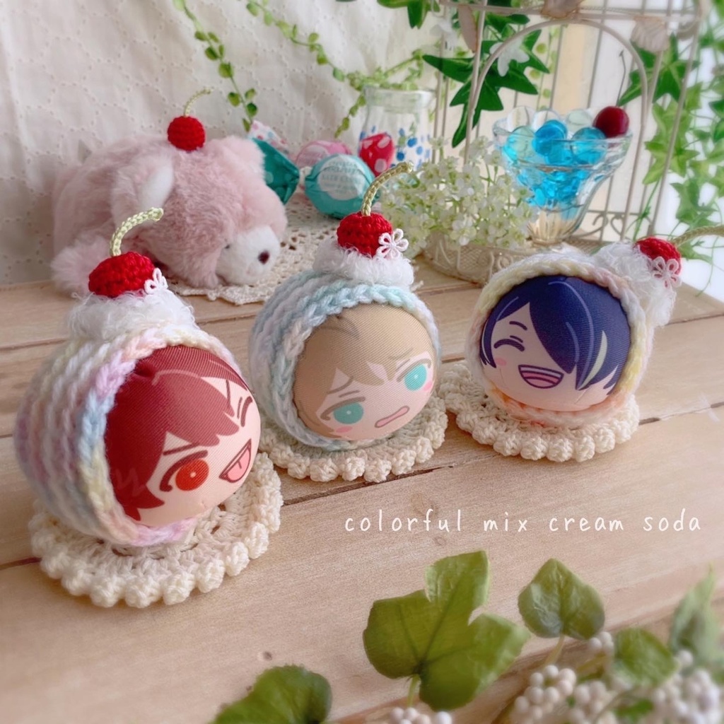 🍒  おまんじゅう着ぐるみ クリームソーダ 🍒