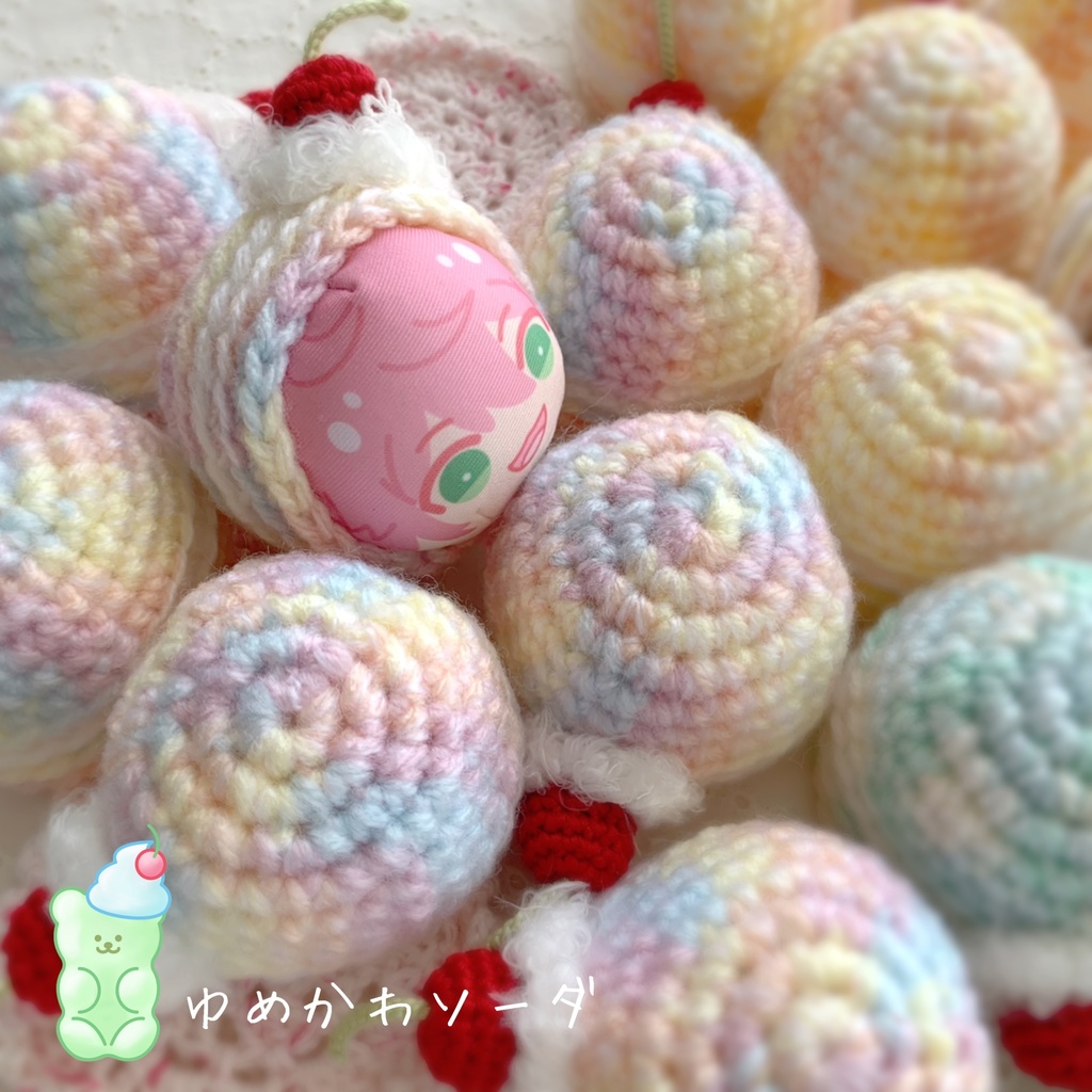 🍒  おまんじゅう着ぐるみ クリームソーダ 🍒