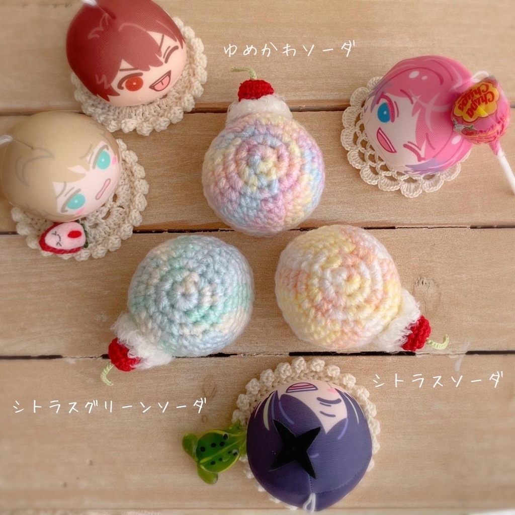 🍒 おまんじゅう着ぐるみ クリームソーダ 🍒