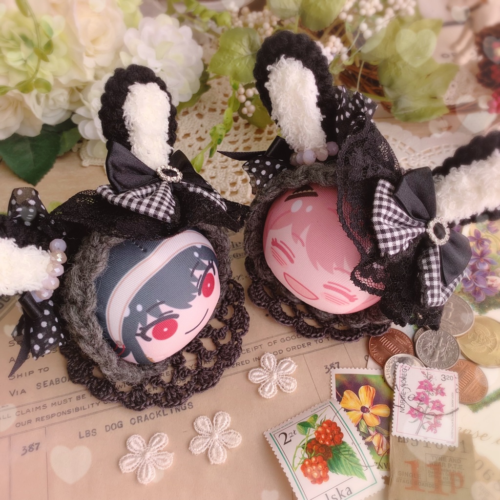 🖤🐰おまんじゅう 着ぐるみ Dolly skip bunny🐰🖤