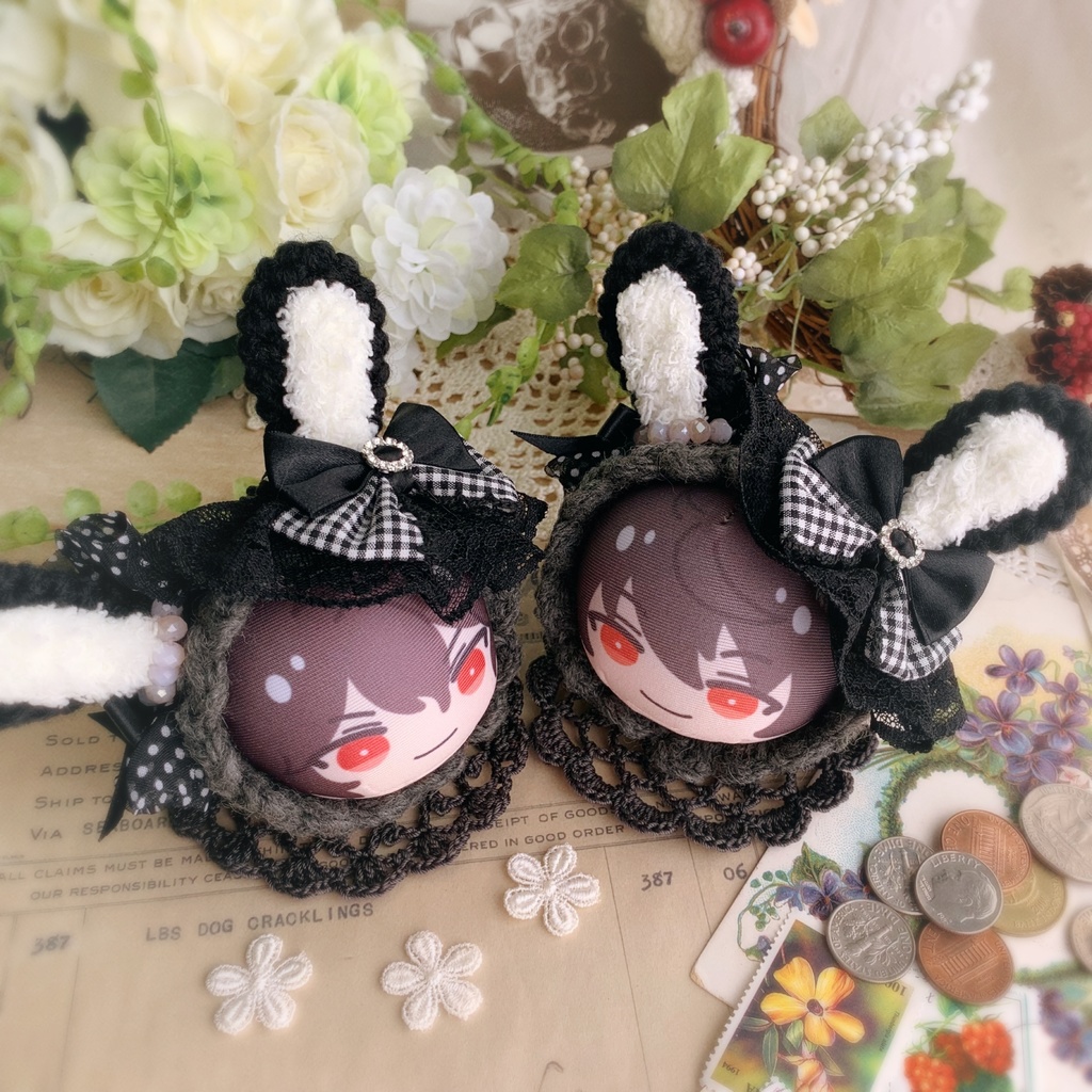 🖤🐰おまんじゅう 着ぐるみ Dolly skip bunny🐰🖤