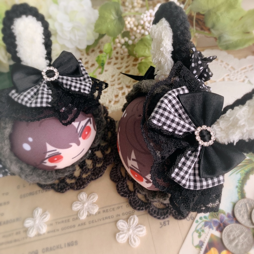 🖤🐰おまんじゅう 着ぐるみ Dolly skip bunny🐰🖤