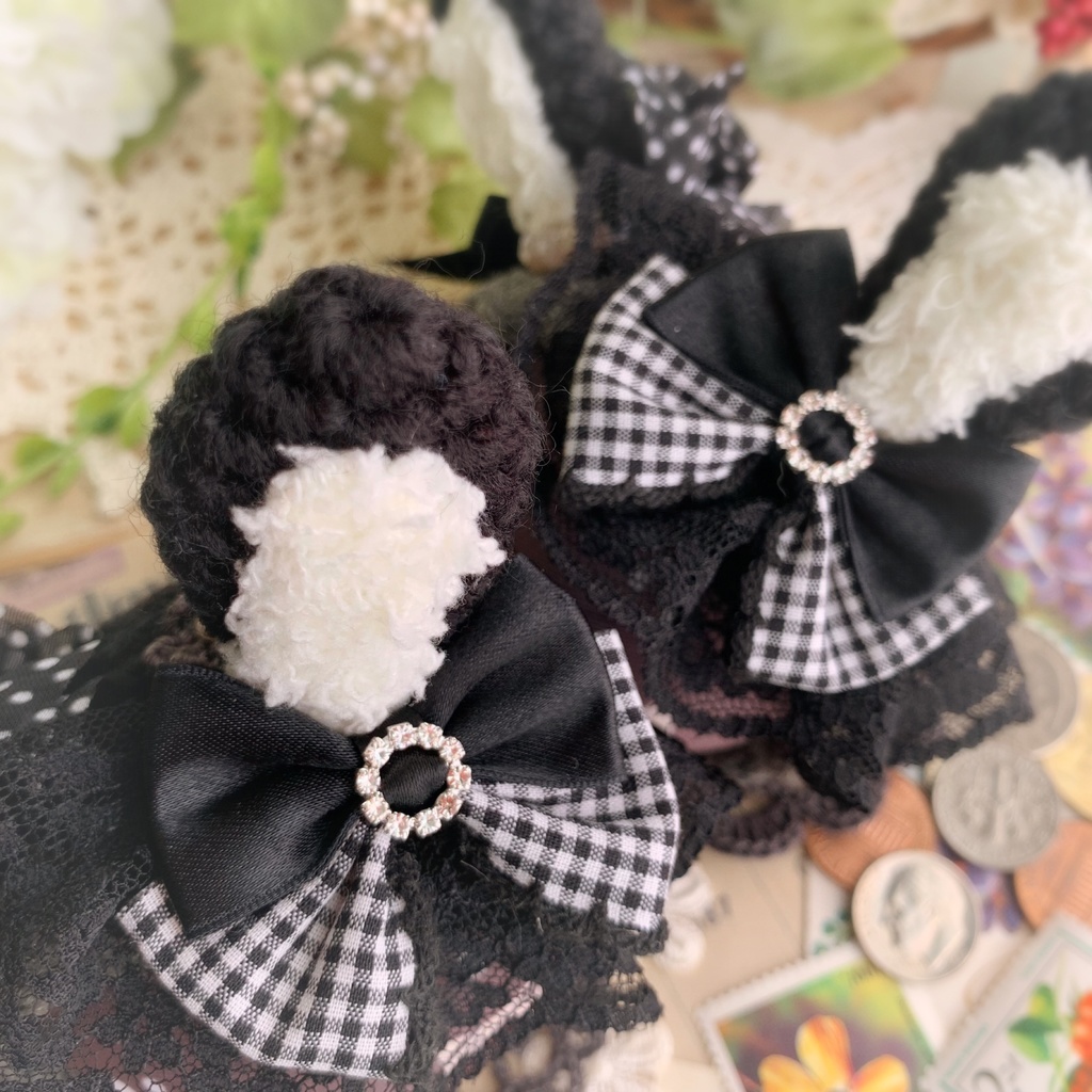 🖤🐰おまんじゅう 着ぐるみ Dolly skip bunny🐰🖤