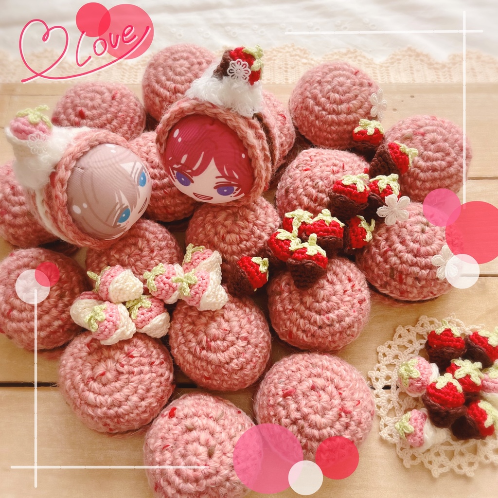 🍓🍫おまんじゅう着ぐるみ つぶつぶベリーショコラのロールケーキ 🍫🍓