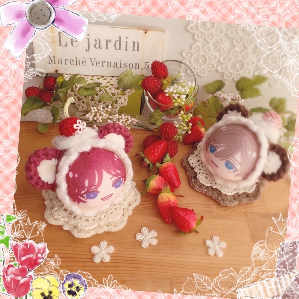 🍒🐻おまんじゅう着ぐるみ さくらんぼくまさん ❤️ラズベリー