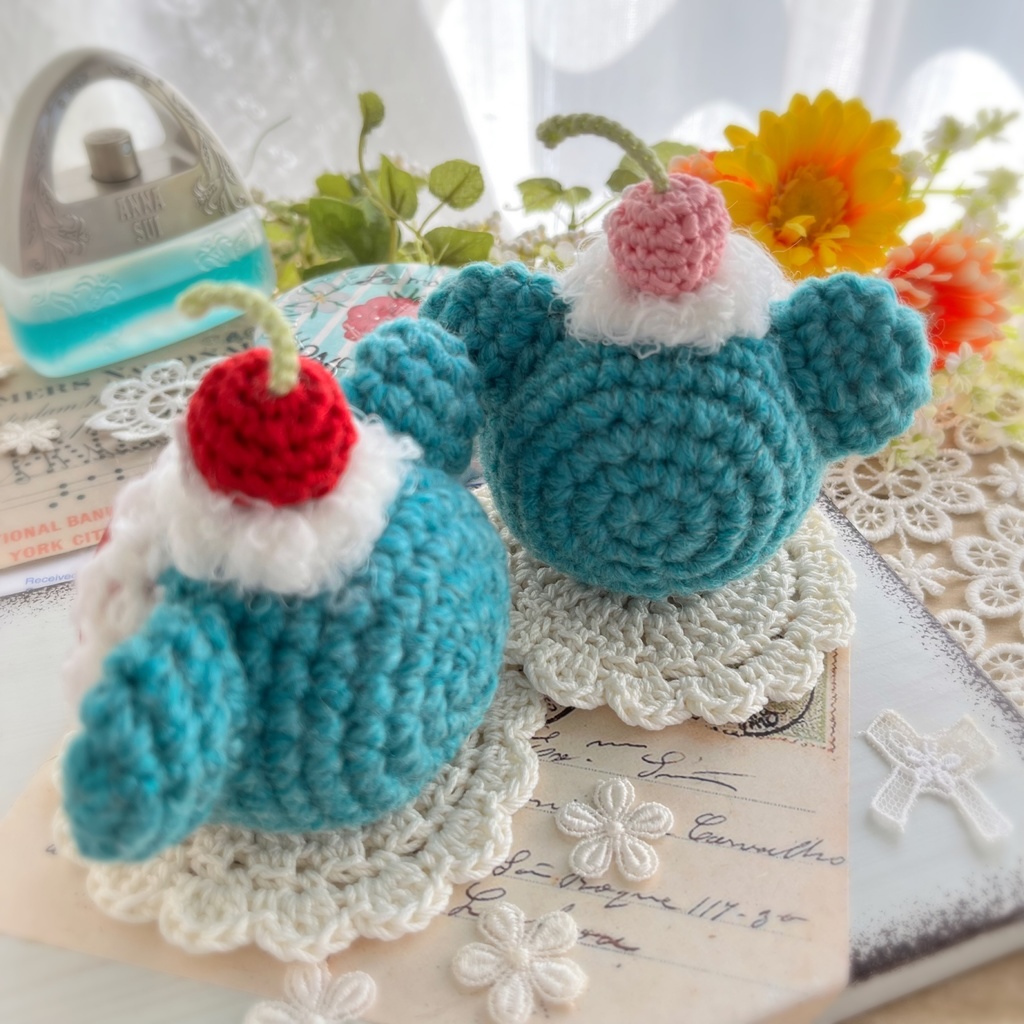 🐻🍒おまんじゅう 着ぐるみ さくらんぼくまさん アルカロイド🍒🐻