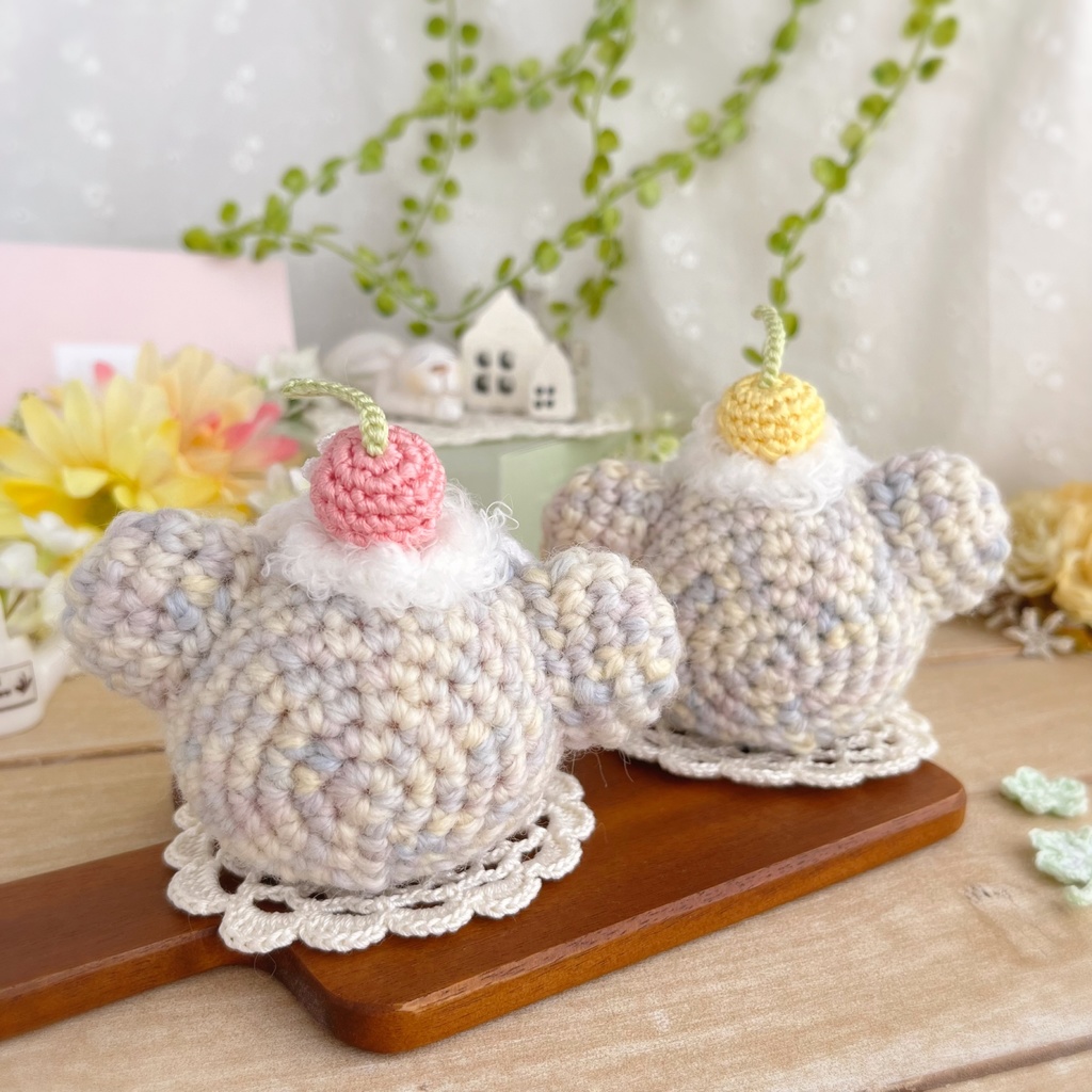 🐻🍒おまんじゅう 着ぐるみ さくらんぼくまさん 限定カラー🍒🐻