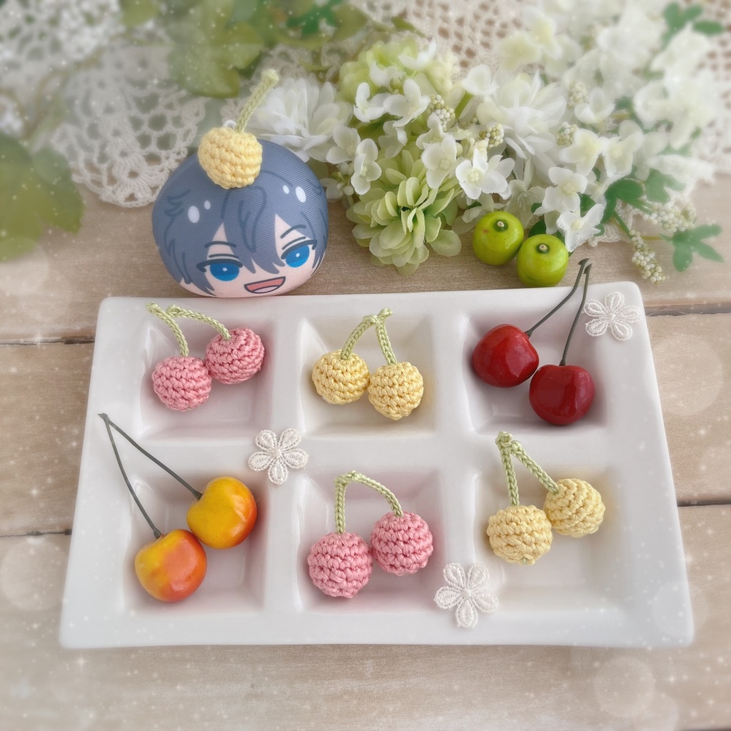 🐻🍒おまんじゅう 着ぐるみ さくらんぼくまさん 限定カラー🍒🐻